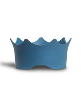 Load image into Gallery viewer, OCEANIC BLUE CRYSTAL PET BOWL