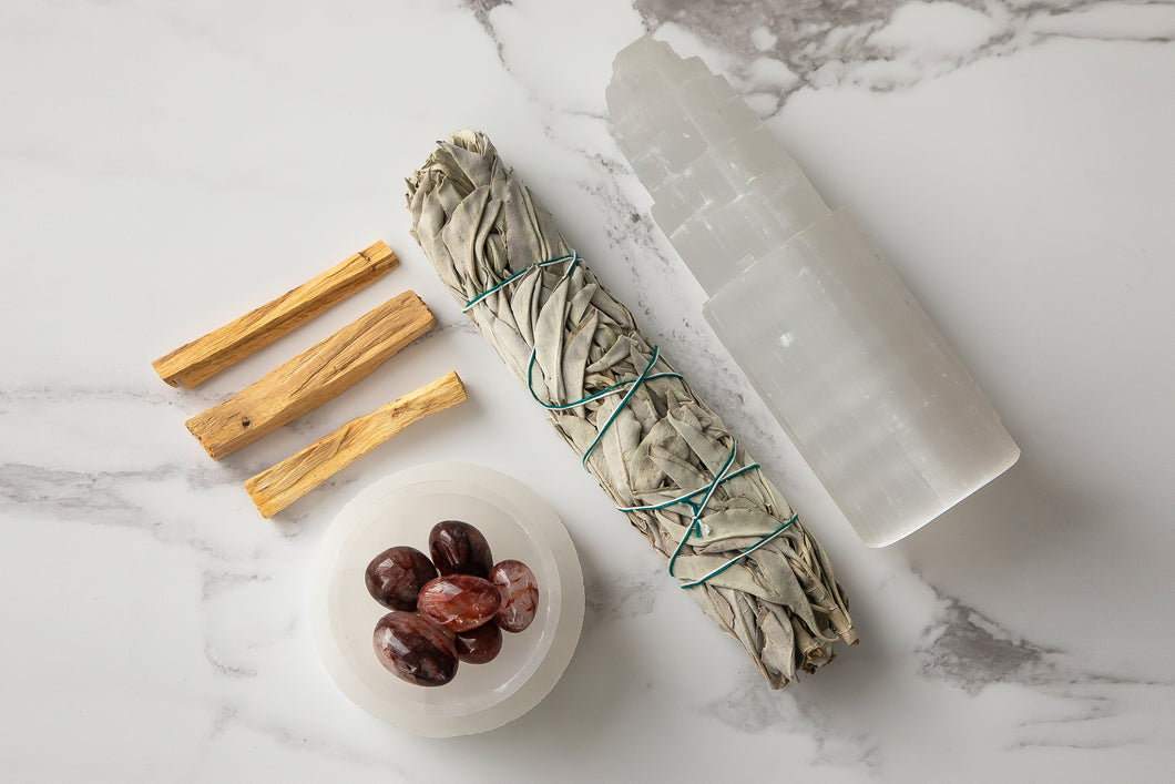Large Grounding Red Limonite Home Energising Kit