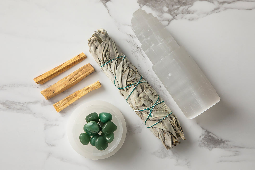 Large Happiness Aventurine Home Energising Kit