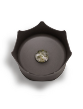 Load image into Gallery viewer, SLATE GREY CRYSTAL PET BOWL