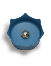 Load image into Gallery viewer, OCEANIC BLUE CRYSTAL PET BOWL