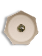 Load image into Gallery viewer, NATURAL CALICO CRYSTAL PET BOWL