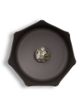 Load image into Gallery viewer, SLATE GREY CRYSTAL PET BOWL